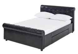 Collection Hayford 2 Drawer Kingsize Bed Frame - Black